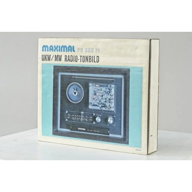 Model Maximal Pr 200 M Wall Radio, Taiwan, 1980s For Sale - Image 6 of 10