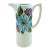 MCM Floral Porcelain Pitcher by Lego, Japan For Sale