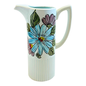 MCM Floral Porcelain Pitcher by Lego, Japan