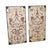 2000 - 2009 Pair of Vintage Distressed Botanical Wooden Wall Panel For Sale - Image 5 of 12