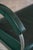 Metal Vintage Bauhaus 2-Seater Sofa in Tubular Steel and Green Skai, 1940s For Sale - Image 7 of 11