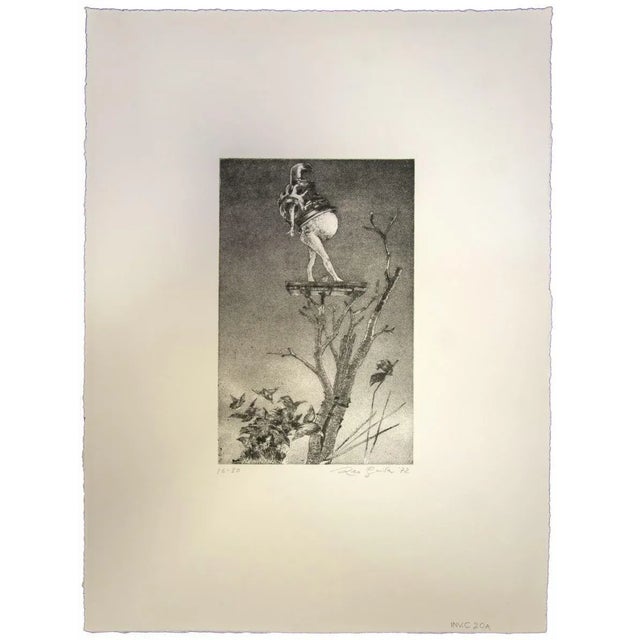 Composition is an original Contemporary artwork realized by the italian artist Leo Guida. Original print. Hand-signed....