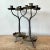 Metal Vintage Boho Twisted Wrought Iron Candelabras - A Pair For Sale - Image 7 of 7