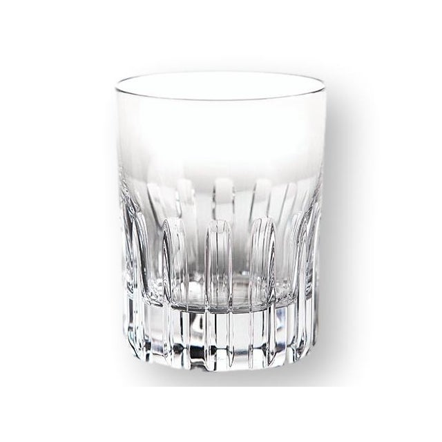 French Baccarat Rotary Old Fashioned Glasses, Pair For Sale - Image 3 of 9