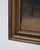 1930s Interior Painting Lady at the Piano in Gilt Frame from the 1930s For Sale - Image 5 of 8