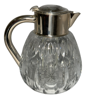 Glass Pitcher with Insert from Quist, Germany, 1970s