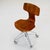 Brown Mid-Century Model 3113 Swivel Desk Chair in Teak by Arne Jacobsen for Fritz Hansen, 1960s For Sale - Image 8 of 11