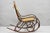 Mid 20th Century Vintage Mid Century Modern Thonet Style Bentwood & Cane Rocker Rocking Chair (B) For Sale - Image 5 of 18