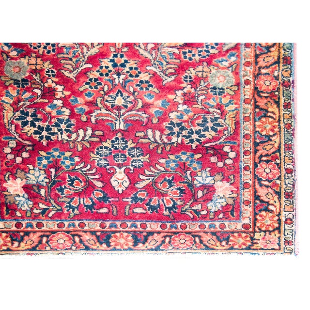 Persian Early 20th Century Persian Sarouk Runner For Sale - Image 3 of 15