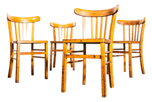 Vintage Farmhouse Dining Chair, 1950s, Set of 4