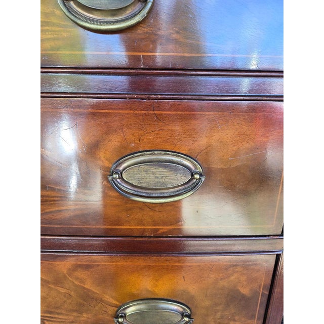 1950s Henredon 8 Drawer Mohagany Chest For Sale - Image 12 of 14
