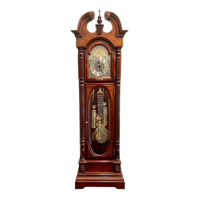 2000s Howard Miller Presidential Series Adam 610874 Grandfather Clock