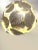 Contemporary Contemporary Gold-Leaf and White Leaves Sphere Suspension Pendant For Sale - Image 3 of 8