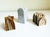An incredible collection of five hand-carved stone miniature architectural studies. These pieces showcase early and late...