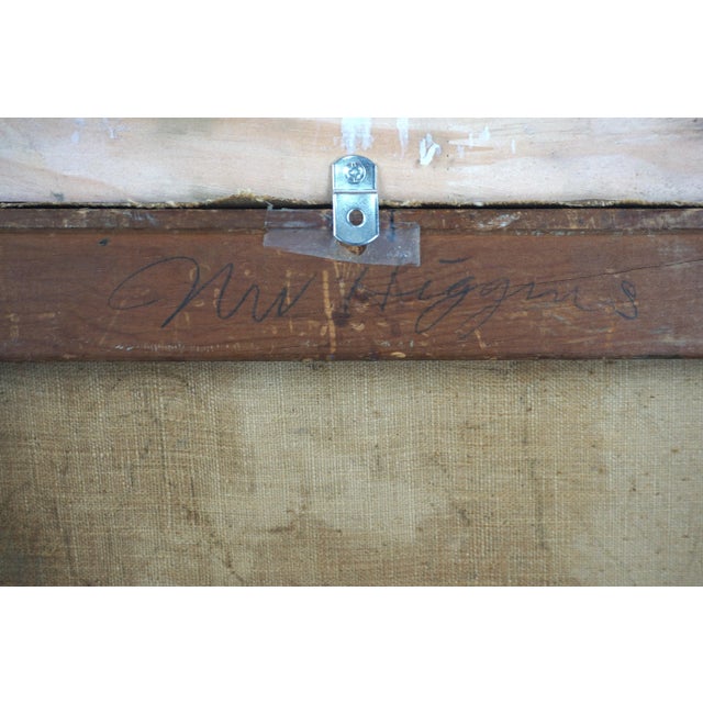 Vintage Autumnal Sierra Mountains Landscape by Max Higgins For Sale In Monterey, CA - Image 6 of 6