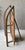 Circa 1920 Solid Hickory Wood & Metal Transport Sled With Moveable Pull Handle For Sale - Image 10 of 18