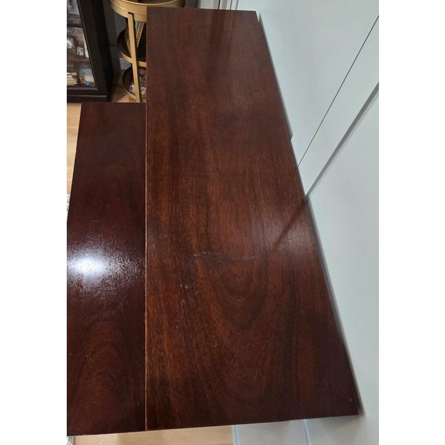 Wood Federal Style Maddox Mahogany Secretary Desk – Tambour Doors, Jamestown Ny For Sale - Image 7 of 13