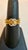 Three Band Two Tone 22 Karat Yellow Gold , 4.5 Gm , CC Ring Size 8.5 For Sale - Image 4 of 8