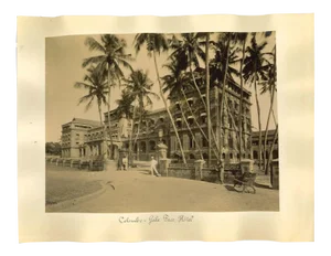 Unknown, Ancient Views of Colombo, Albumen Prints, 1890s, Set of 2