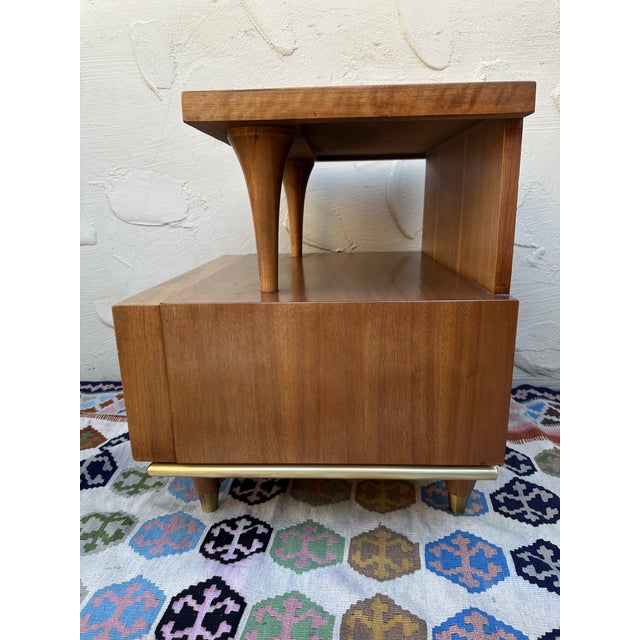 1960s Kent Coffey the Elegante Nightstands With Drawer - A Pair For Sale - Image 13 of 18