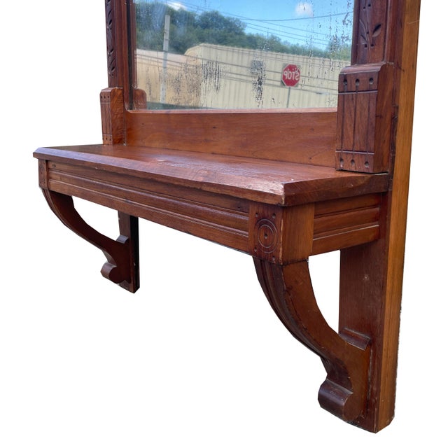 1800s Eastlake Pier Mirror For Sale - Image 4 of 9