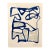 Contemporary Abstract Mixed Media Artwork on Paper by CL Auker For Sale