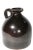 Antique Albany Brown Slip Ware Whiskey Jug Crock For Sale - Image 9 of 13
