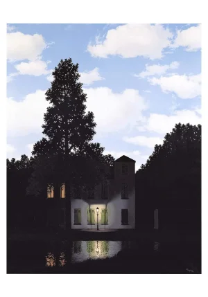 Late 20th Century Rene Magritte L'empire Des Lumieres Lithograph
