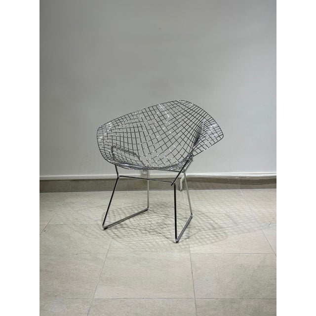 Diamond Armchair by Harry Bertoia for Knoll, 2000s For Sale - Image 10 of 10