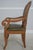 French Set of 8 French Style Leather Upholstered Armchairs For Sale - Image 3 of 18