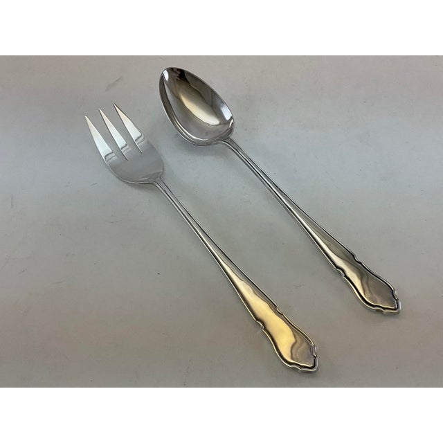 1980s Silver Partial Cutlery Set of 89 Pieces With Storage Dubarry For Sale - Image 15 of 18