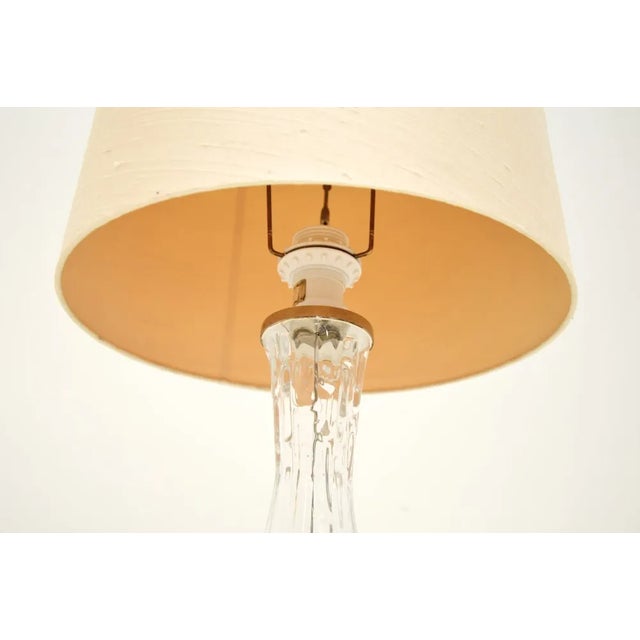 Orrefors Vintage Swedish Table Lamps by Carl Fagerlund for Orrefors, 1960, Set of 2 For Sale - Image 4 of 9