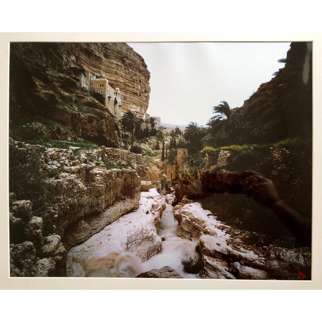 Neil Folberg, Monastery of St George Wadi Kelt Large Color Photograph, Israeli landscape Photo, 1983/84 For Sale - Image 4 of 5
