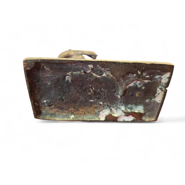 Metal 19th Century Bronze of Satyr Serving Wine after an Ancient Pompeian Model For Sale - Image 7 of 10