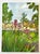 Not Yet Made - Made To Order Giclee Print Larkspur Hill Flower Shop” Watercolor Ink and Wash Painting For Sale - Image 5 of 12