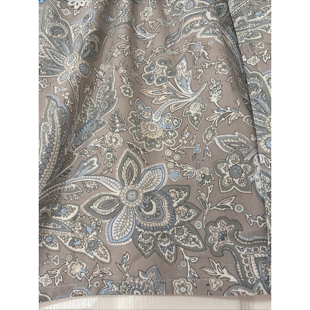 set of 2 valances bistro curtains 16 length x20 each handmade by Becky Thompson