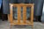 Brown Antique Italian Baroque Rococo Walnut Burr Curio Display Cabinet Glass Showcase For Sale - Image 8 of 18