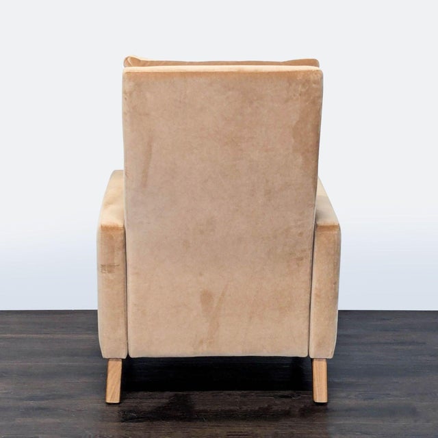 Room and Board Wynton Modern Tan Recliner Lounge Chair For Sale In San Francisco - Image 6 of 11
