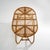 Wood Wicker Coffee Table with Oval Top, 1950s For Sale - Image 7 of 15