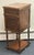 Brown Antique French Breton Carved Oak Marble Too Nightstand For Sale - Image 8 of 12