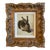 20th Century Rabbit Painting Signed Henry Carlson, Framed For Sale