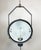 Industrial Grey Enamel Factory Spotlight Hanging Light with Glass Cover, 1950s For Sale - Image 11 of 18