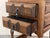 Brown 20th Century Pair of Spanish Nightstands With Two Drawers and Iron Hardware For Sale - Image 8 of 9