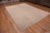 An Extremely Decorative and Versatile Ivory Cream Minimalist Solid Abstract Modern Room Size Area Rug, Country Of Origin:...