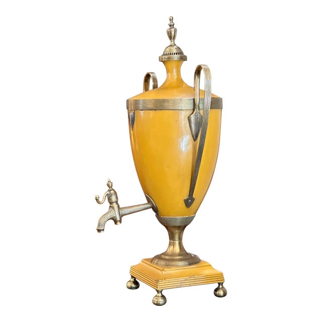 19th Century Tole Samovar For Sale