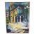 Oil on Canvas American School Impressionist Signed Framed Art Cityscape For Sale