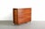 Mid-Century Modern 1960s Danish Modern Drop Leaf Hide a Way Table With 4 Folding Chairs - 5 Pieces For Sale - Image 3 of 7