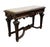 ASHLEY FURNITURE Casa Mollino Mediterranean Old World Style 54" Console Table - Dark Brown Finish w. Granite Top T953-4...