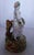 Rococo Antique German Rococo-Style Hand-Painted Porcelain Figurine of a Lady With a Basket and Puppy For Sale - Image 3 of 5