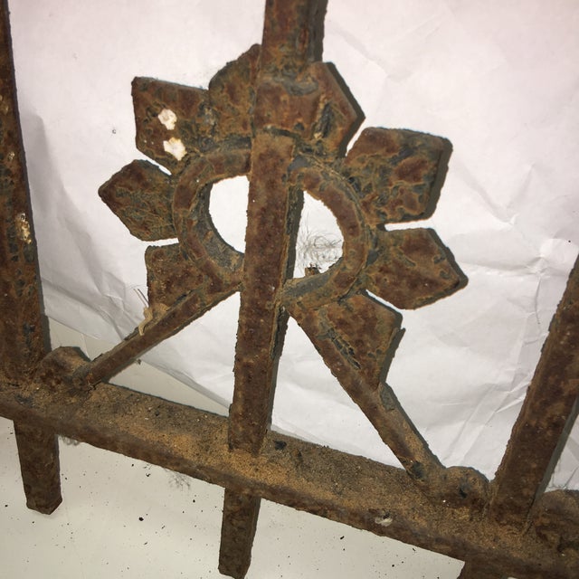 Philadelphia Eastlake Wrought Iron Gate Chairish